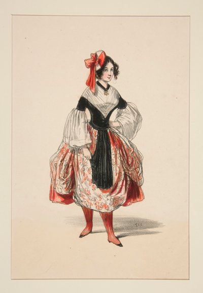lisans. Bere (sic) de saten. by Paul Gavarni