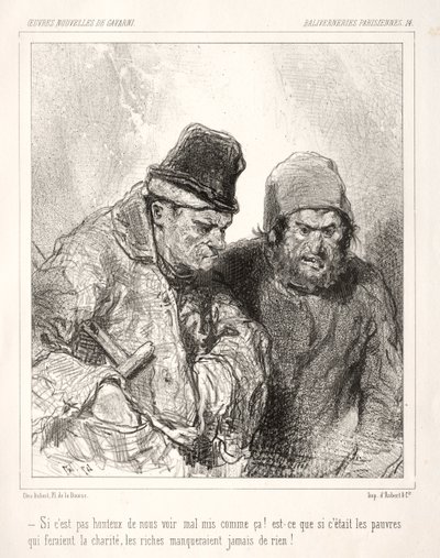 Paris saçmalığı by Paul Gavarni