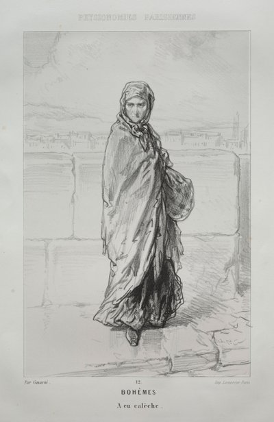 Bohemyalılar. by Paul Gavarni