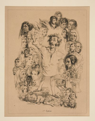 KÂBUS. by Paul Gavarni