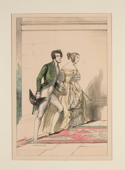 MAHKEME KOSTÜM 1837, by Paul Gavarni