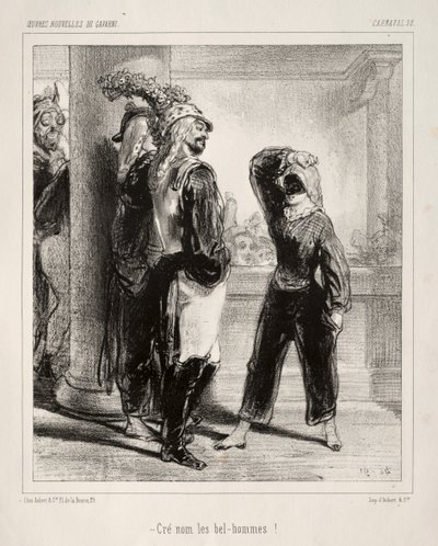 karnaval by Paul Gavarni