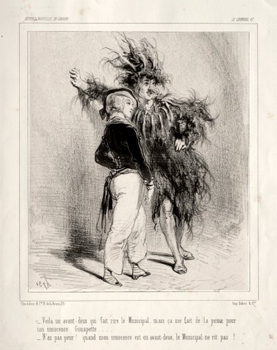 karnaval by Paul Gavarni