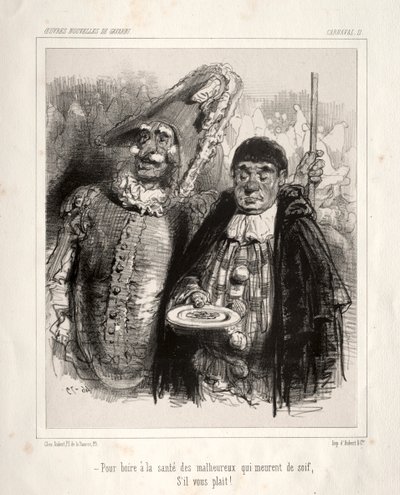 karnaval by Paul Gavarni