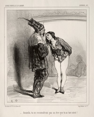 karnaval by Paul Gavarni