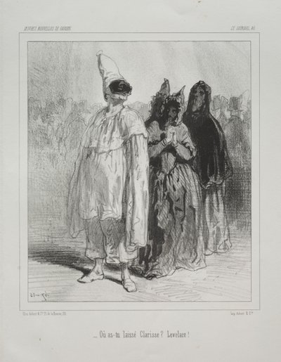 karnaval by Paul Gavarni