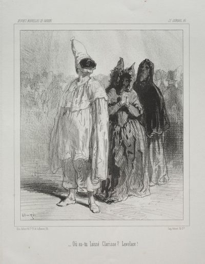 Karnaval. by Paul Gavarni