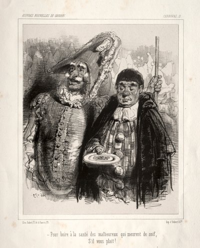 Karnaval. by Paul Gavarni