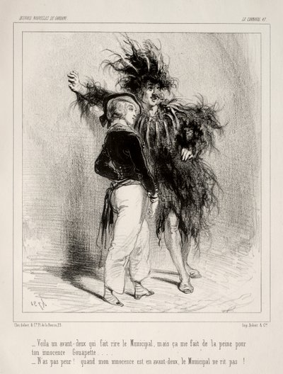 Karnaval. by Paul Gavarni