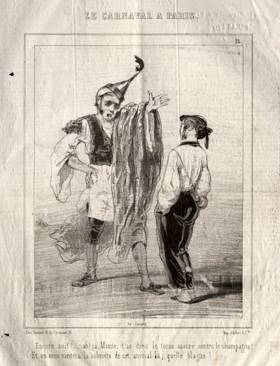 Karnaval, 1841-1843. by Paul Gavarni