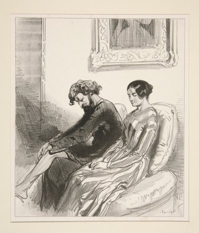 Nasıl, tatlım, nerede olduğumu bilmeyeceğim by Paul Gavarni