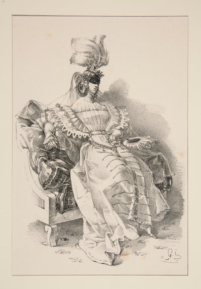 DÜŞES. by Paul Gavarni