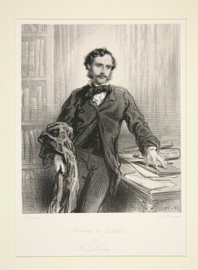 Eugene Girit by Paul Gavarni