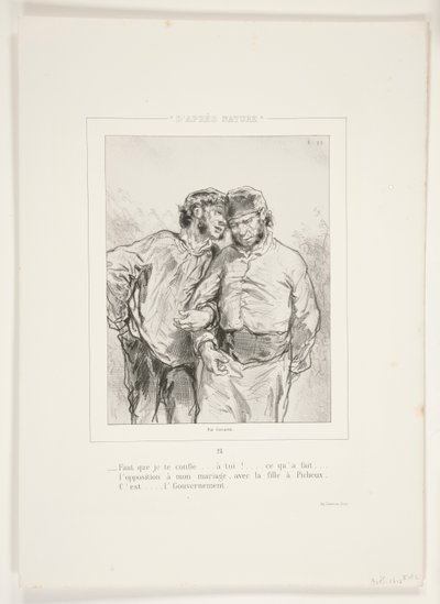 sana emanet etmeliyim by Paul Gavarni