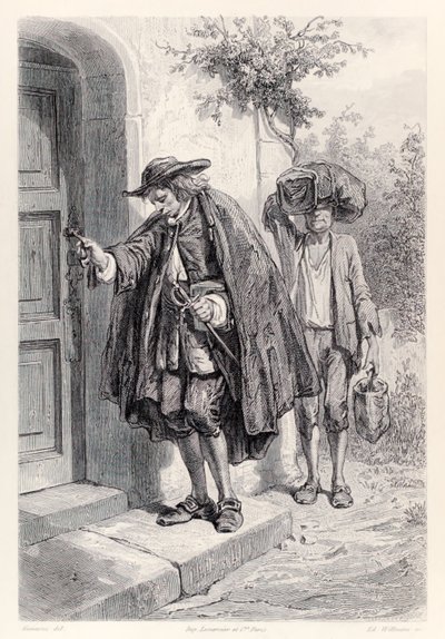 Gulliver öğleden sonra üçte eve varır ve eve girer, Jonathan Swift