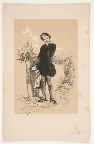 HENRY IV ÇOCUK. by Paul Gavarni