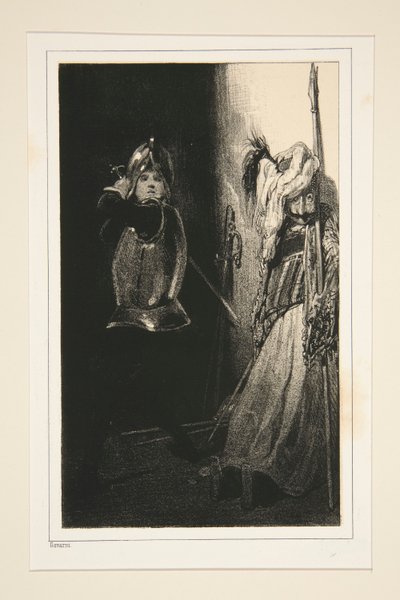 HENRY IV VE MANKEN. by Paul Gavarni