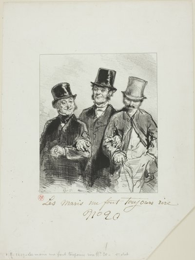 Kocalar Beni Hep Güldürür: Mme. Jolibiais şişman by Paul Gavarni