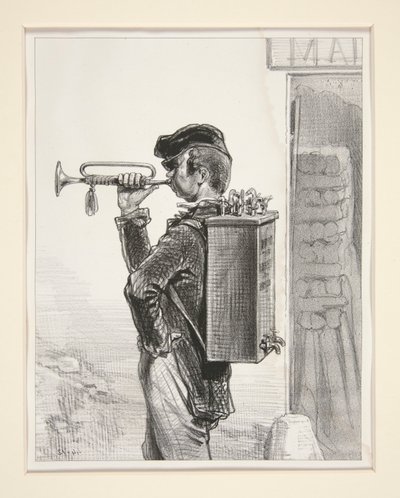 TAP Tüccarı. by Paul Gavarni