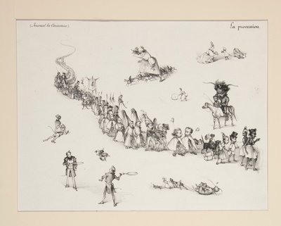 şeytanın alayı by Paul Gavarni