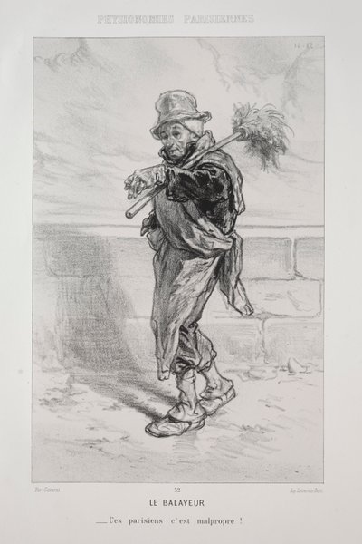 Süpürücü. by Paul Gavarni