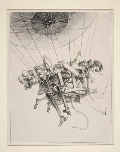 Kayıp Balon by Paul Gavarni