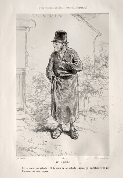 Pazartesi by Paul Gavarni
