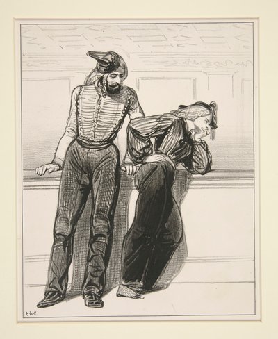 The Longshoremen - No. 54 - Ata binmek by Paul Gavarni
