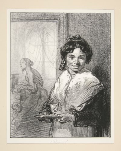 anne by Paul Gavarni