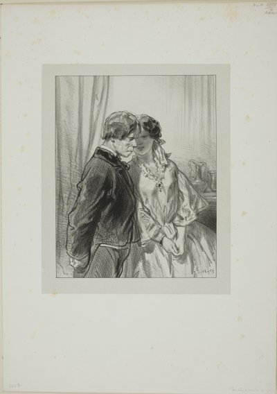 Maskeler ve yüzler by Paul Gavarni