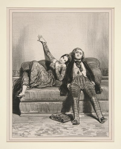 Aşkım, bana lakabını söyle by Paul Gavarni