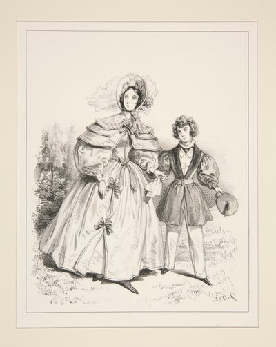 SABAH İHTİYACI. 1835. by Paul Gavarni