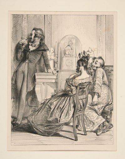 BİR SEMON. Anlıyor musunuz Sayın Anatole, burada size söylediğimiz şey, c. by Paul Gavarni