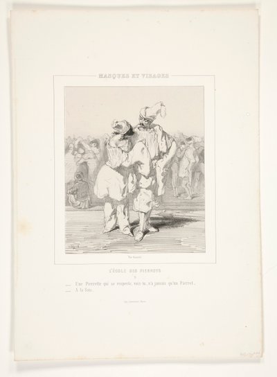 Kendine saygılı bir taş, görüyorsun, n by Paul Gavarni