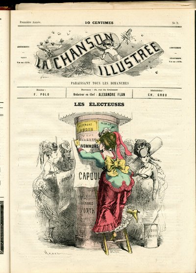 La Chanson illustree (dergi), 9 numara by Paul Hadol