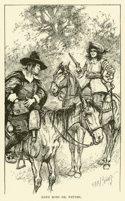 Hind Robs Dr Peters (gravür) by Paul Hardy