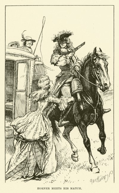 Horner Eşiyle Buluşuyor (gravür) by Paul Hardy