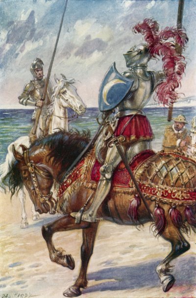 Beyaz Ay Şövalyesi by Paul Hardy