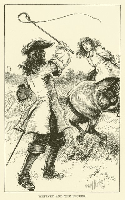 Whitney ve Tefeci (gravür) by Paul Hardy