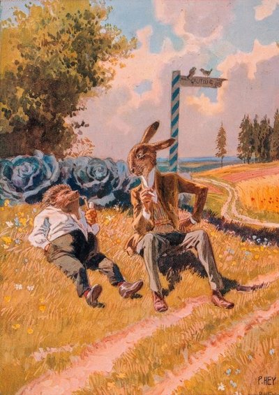 Tavşan ve kirpi by Paul Hey