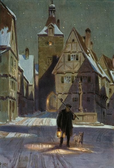Gece bekçisinin yeni yıl turu by Paul Hey