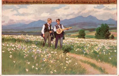 Ey gezgin, ey gezgin, sen özgür çocuğun zevkisin (...) by Paul Hey