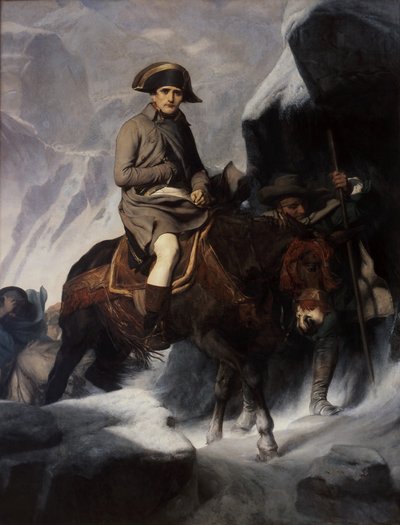 Alpleri Geçen Bonapart by Paul Delaroche