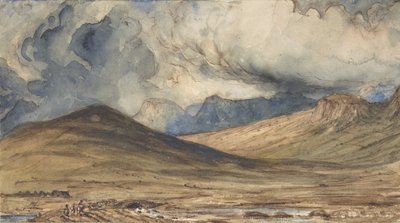 Auvergne Dağları, 1831-33. by Paul Huet