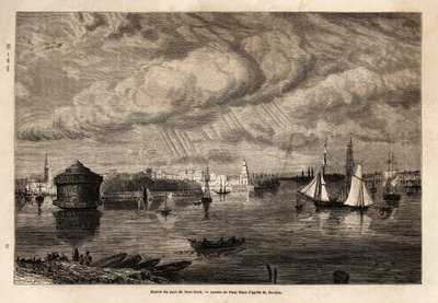 New York limanına giriş, Paul Huet (1803-1869), 1854-1855