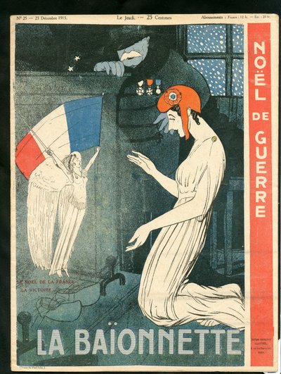 “La Baionnette” Kapağı, Renklerle Hiciv by Paul Iribe