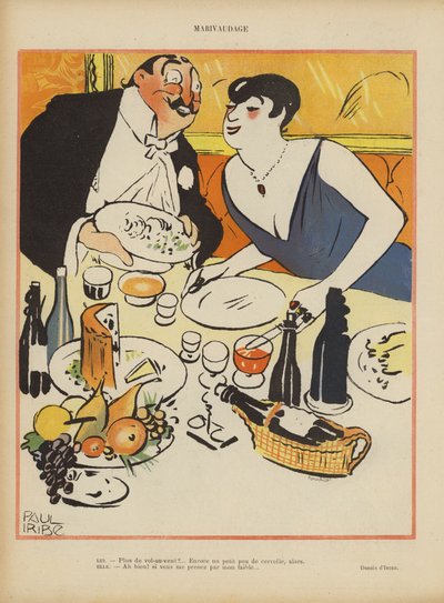 Le Rire için İllüstrasyon by Paul Iribe