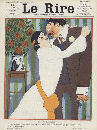 Le Rire için İllüstrasyon by Paul Iribe