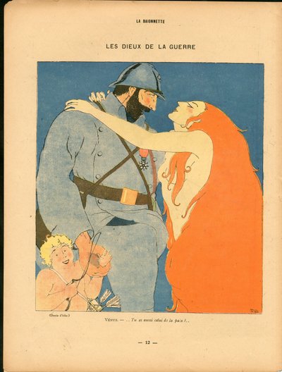 La Baionnette, Renklerde Hiciv by Paul Iribe