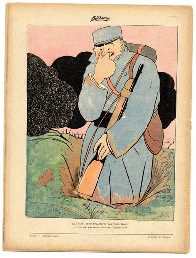La Baionnette, Renklerde Hiciv by Paul Iribe